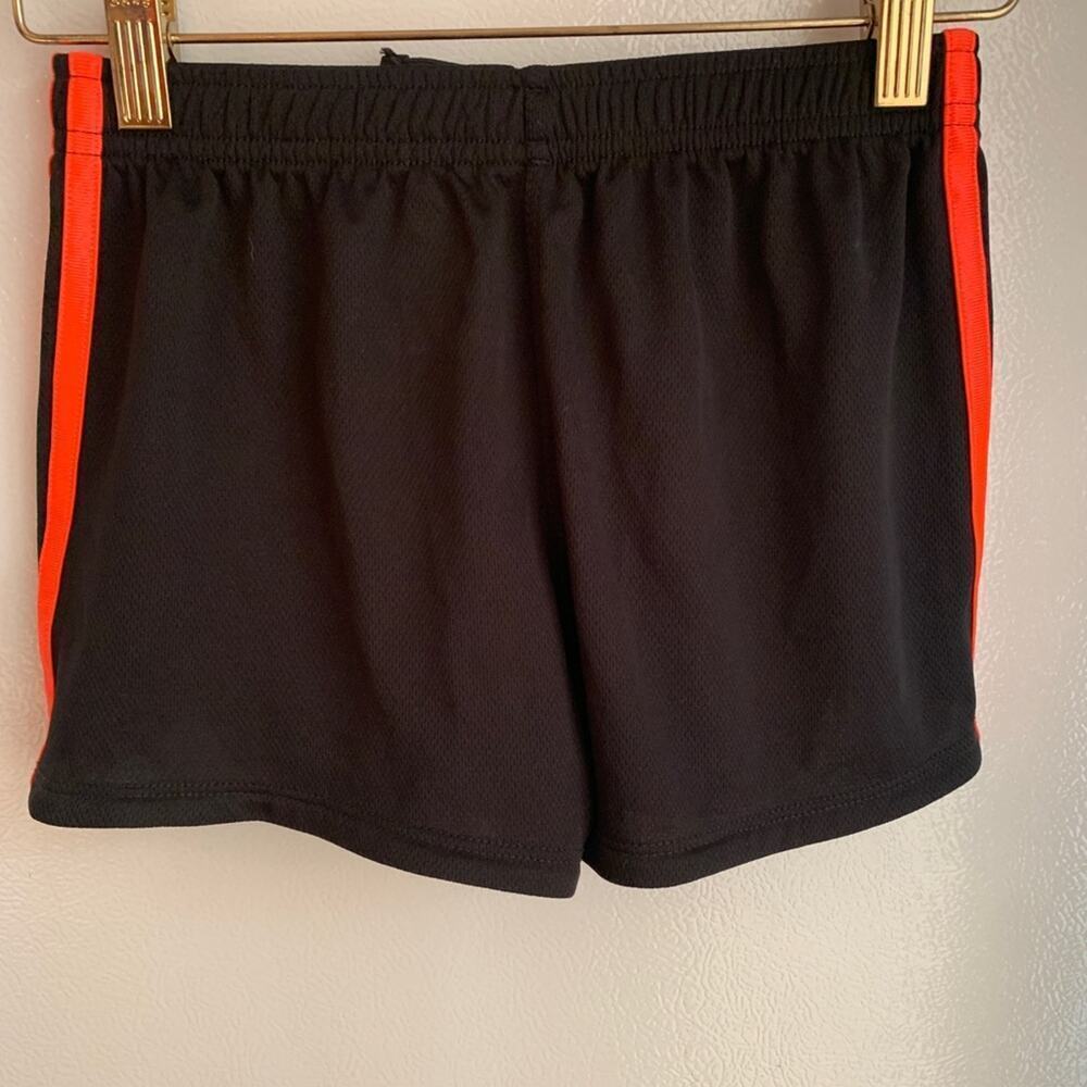 ADIDAS Girl's Three Stripe Black/Pink Shorts - Size: Small 7/8 - Picture 2 of 5